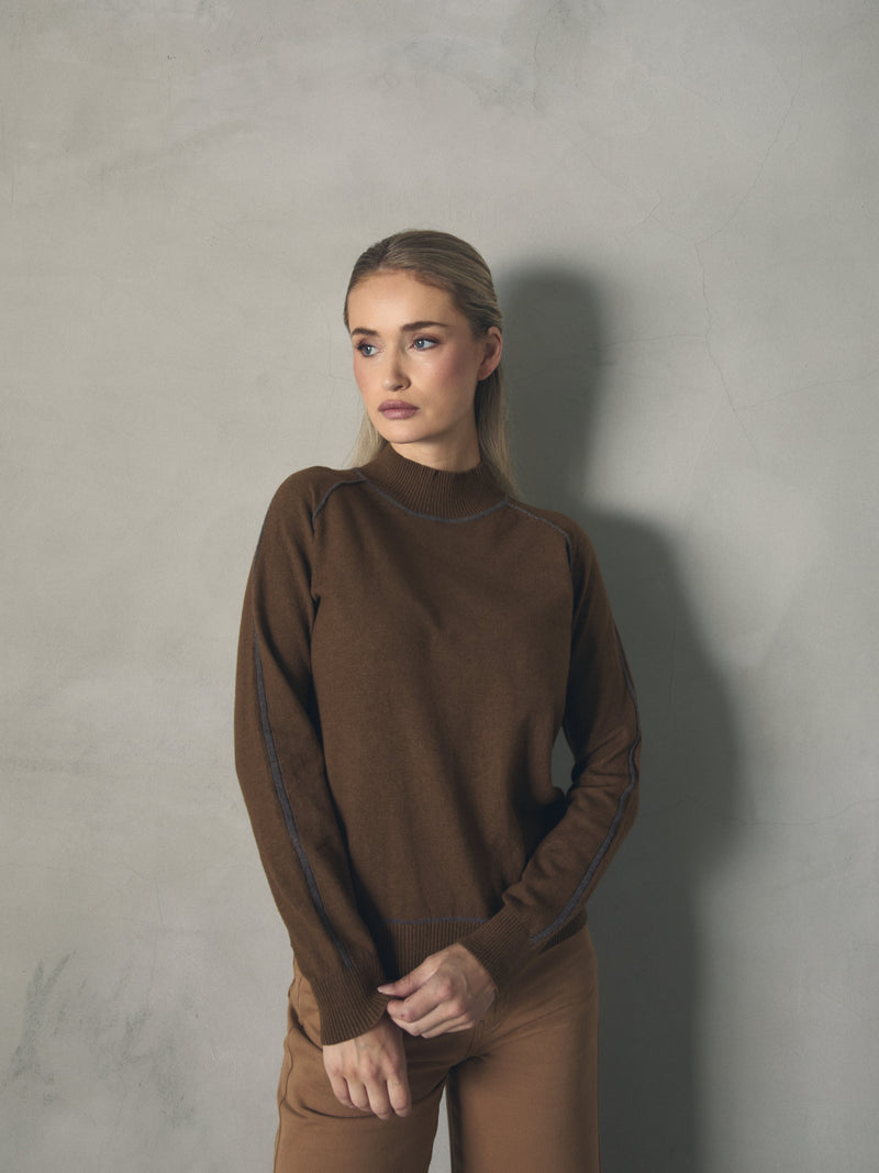 JERSEY CUELLO CISNE VIVOS A CONTRASTE