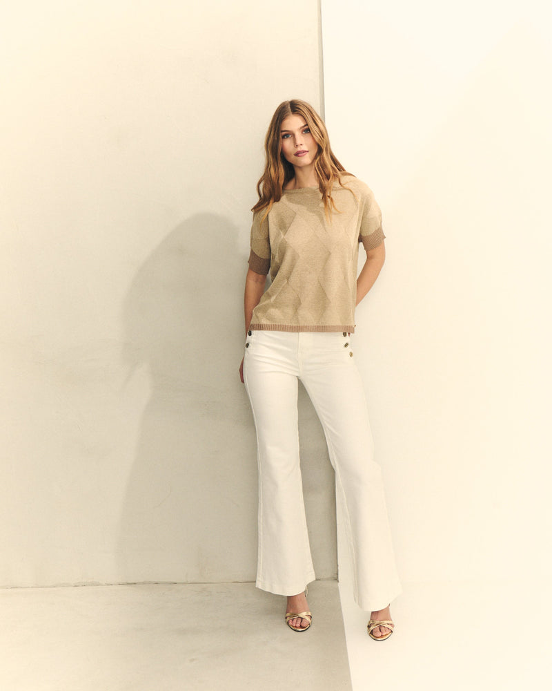 JERSEY LUREX MANGA CORTA