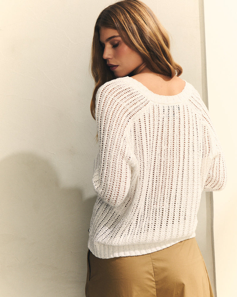 JERSEY MANGA LARGA CON BRILLO