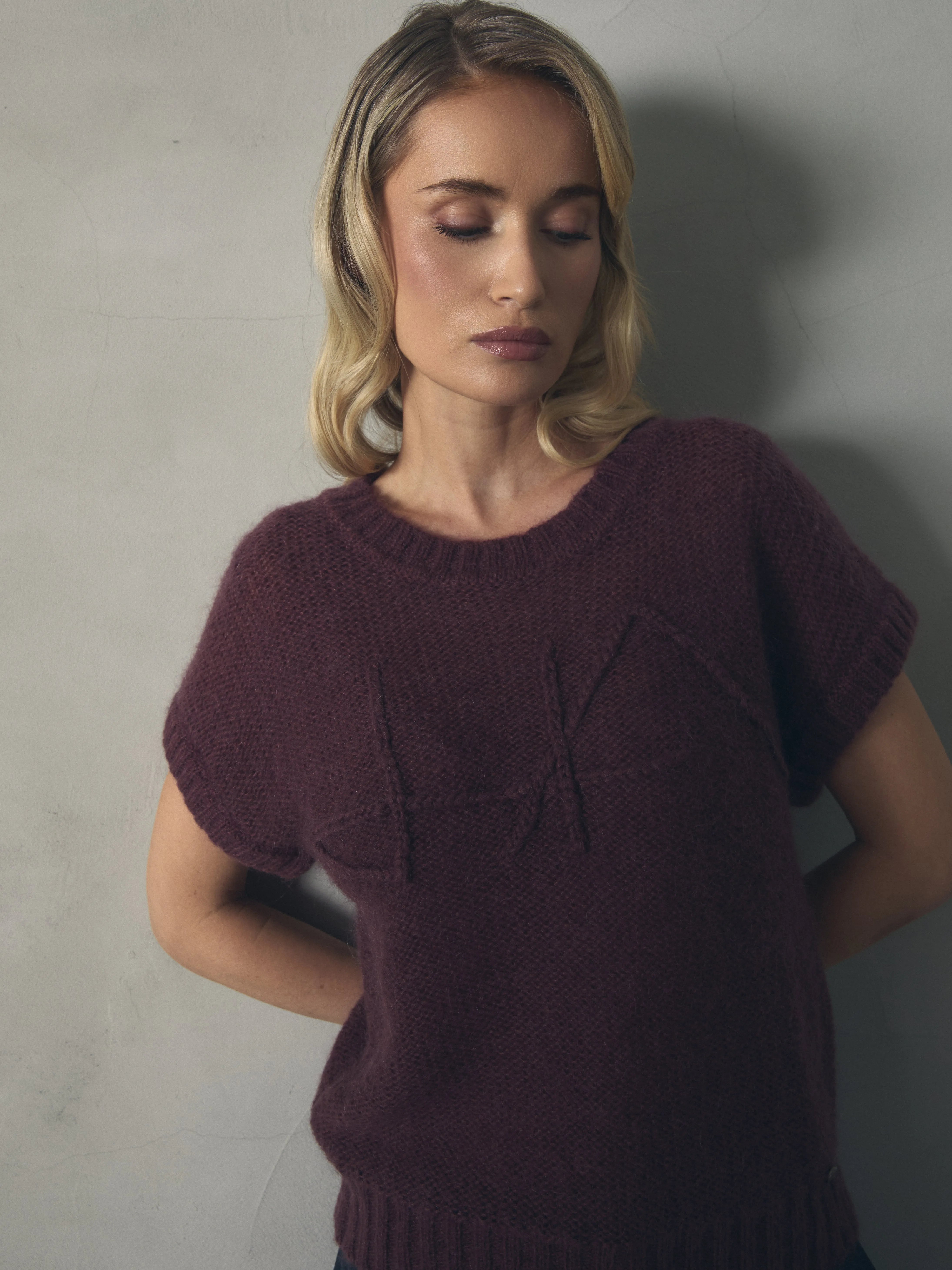 JERSEY MOHAIR LOGO de mujer Hannibal Laguna Collection