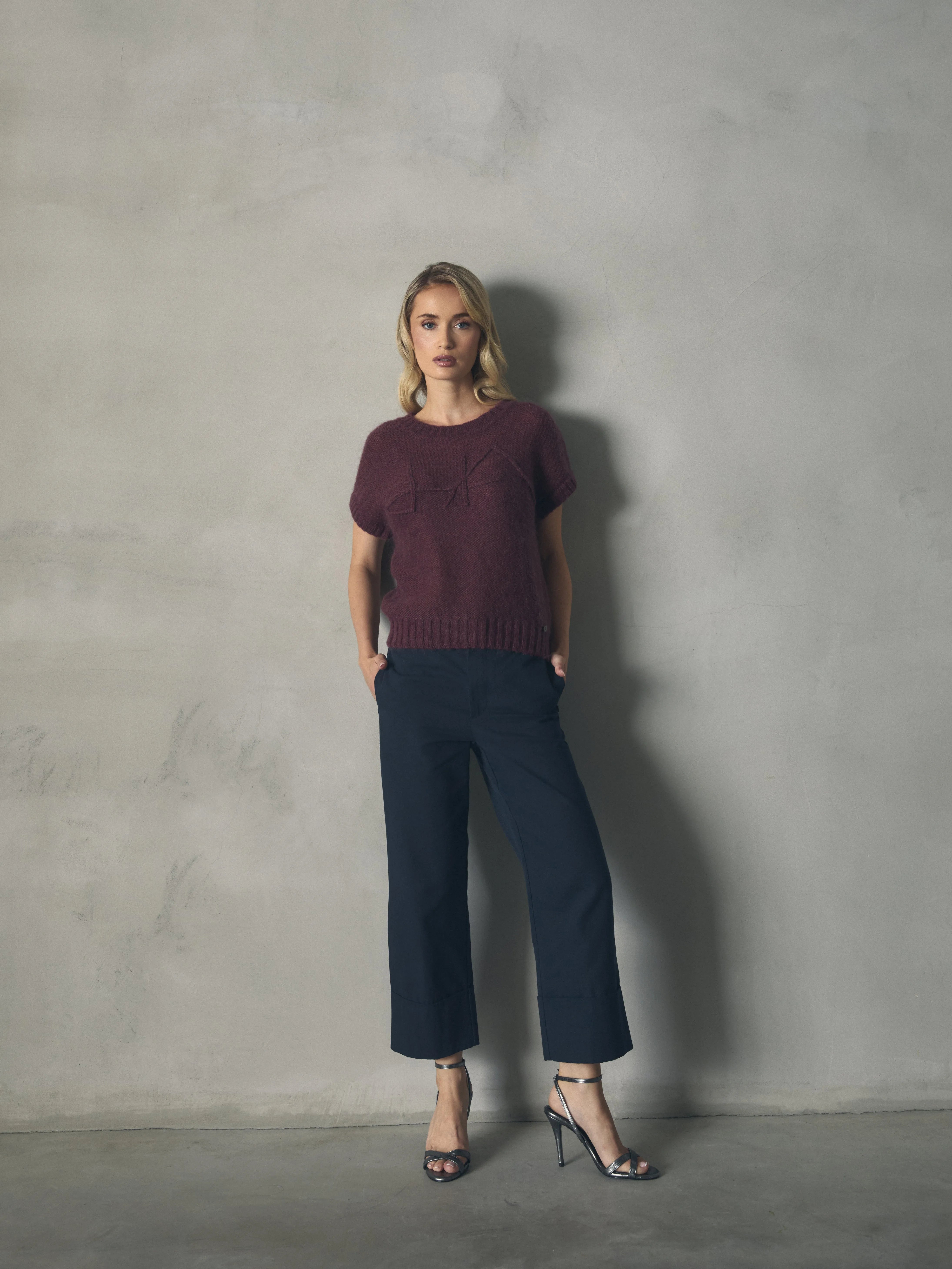 JERSEY MOHAIR LOGO de mujer Hannibal Laguna Collection