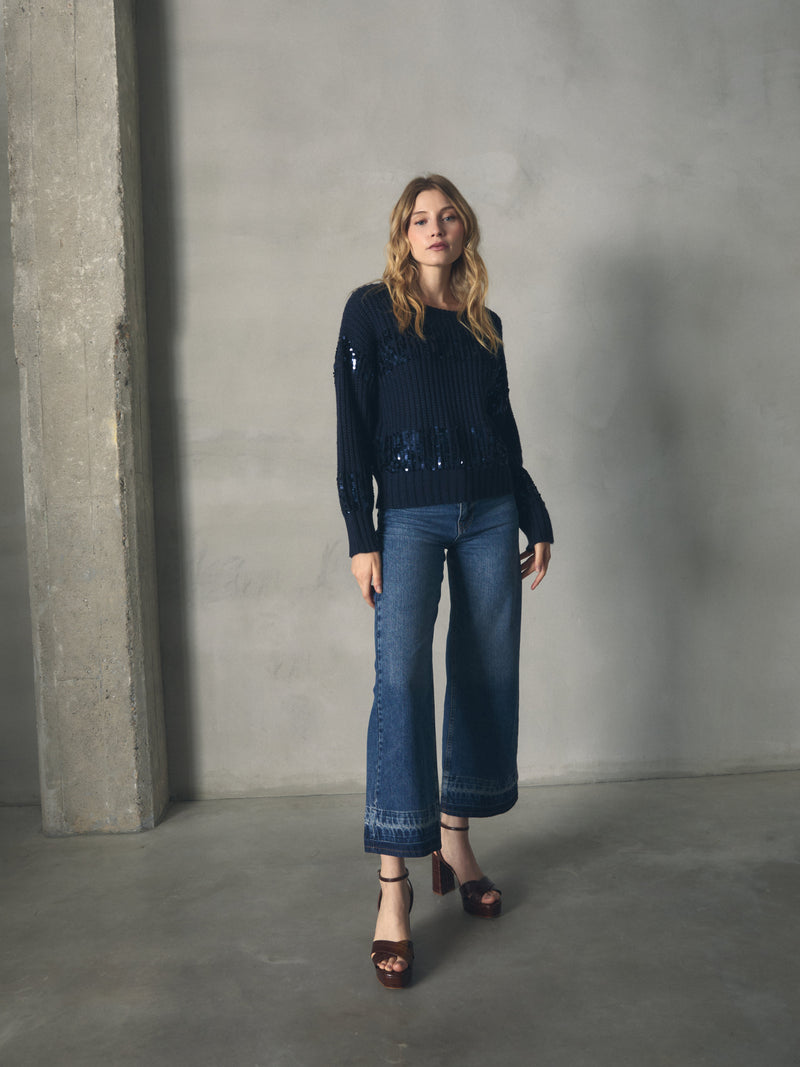 JERSEY PUNTO CON DETALLE LENTEJUELAS