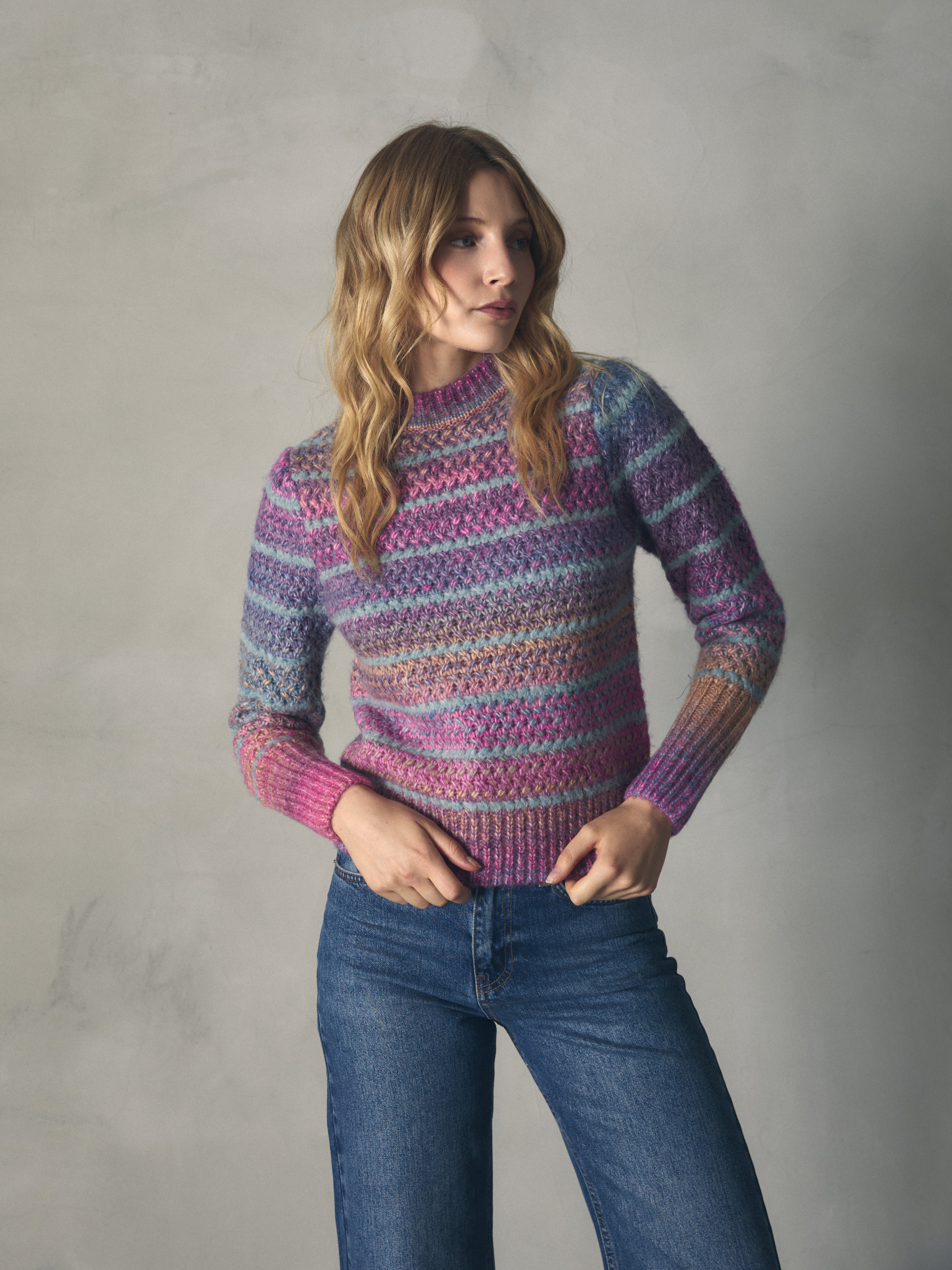 JERSEY PUNTO MULTICOLOR de mujer Hannibal Laguna Collection