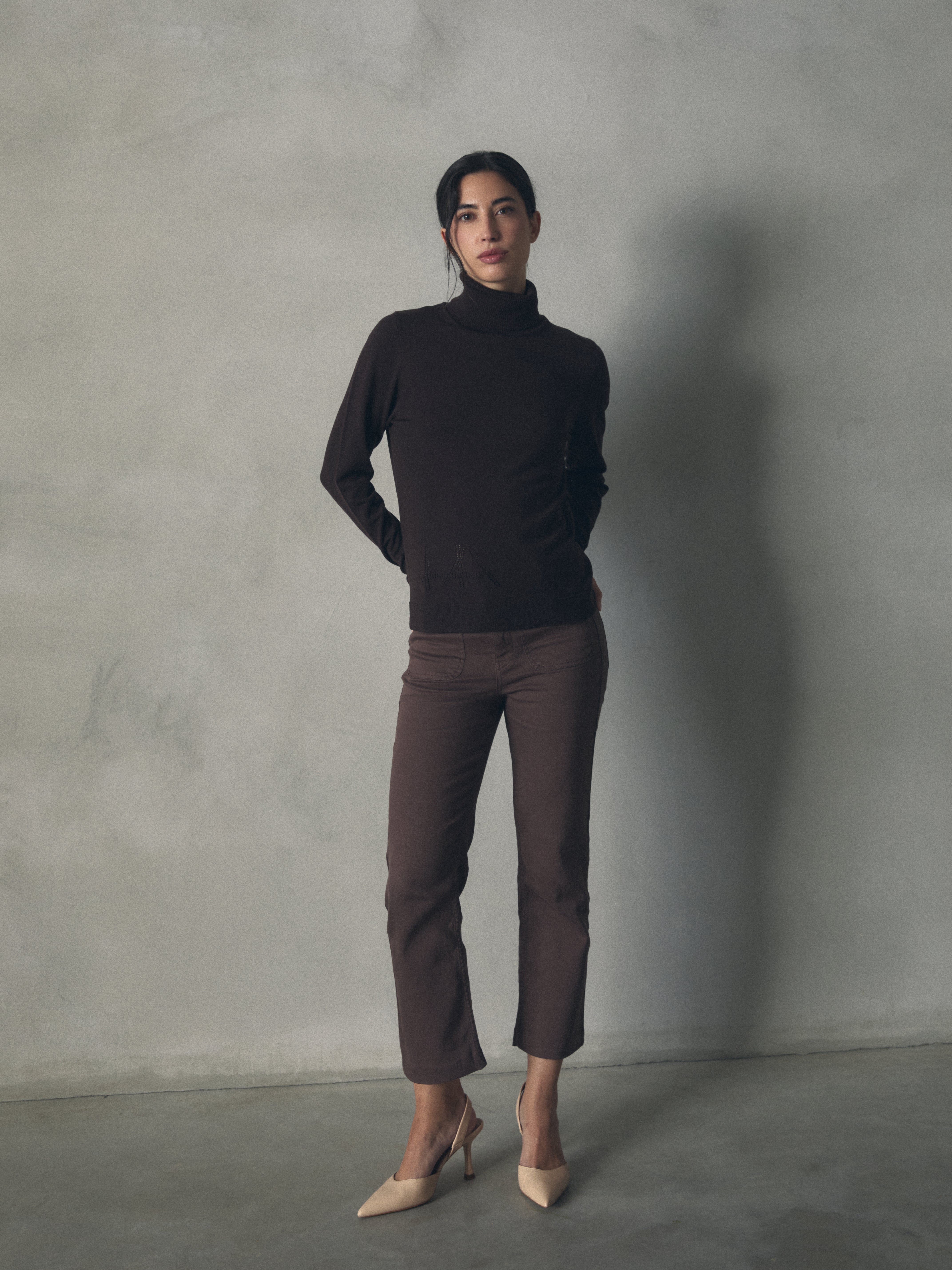PANTALON ALGODON de mujer Hannibal Laguna Collection