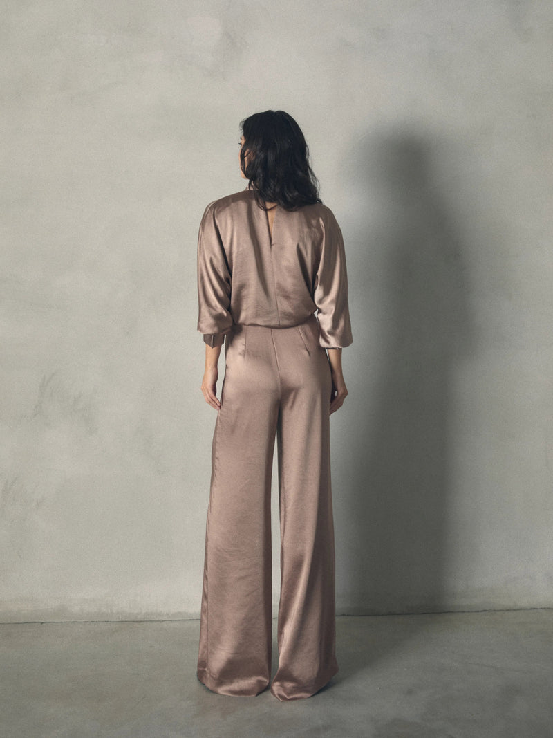 PANTALON ANCHO DE RASO