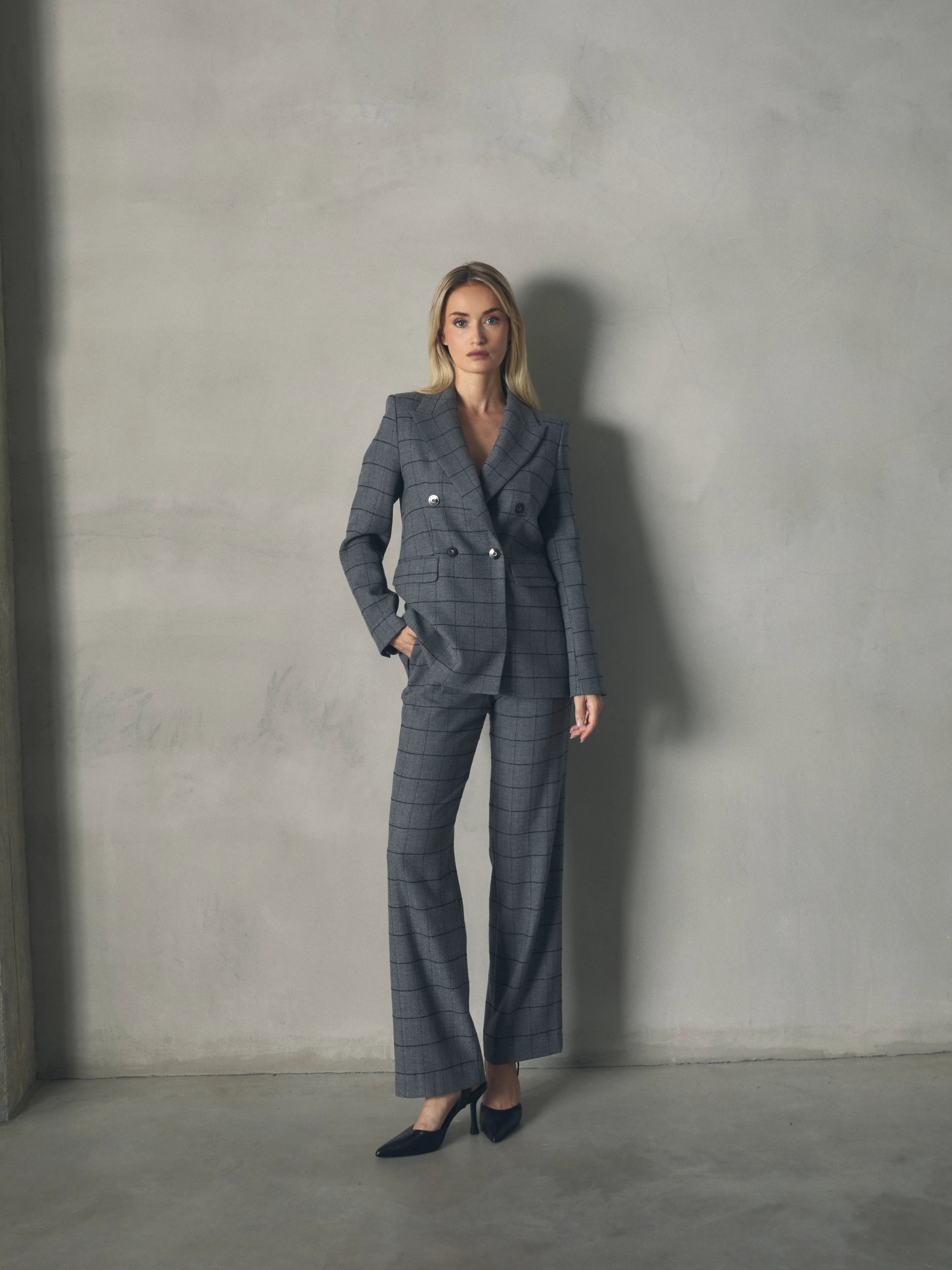 PANTALON CUADROS de mujer Hannibal Laguna Collection