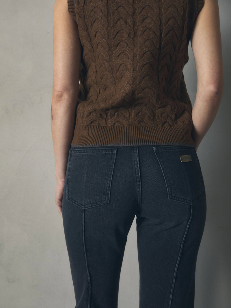 PANTALON DENIM NERVIO DELANTERO