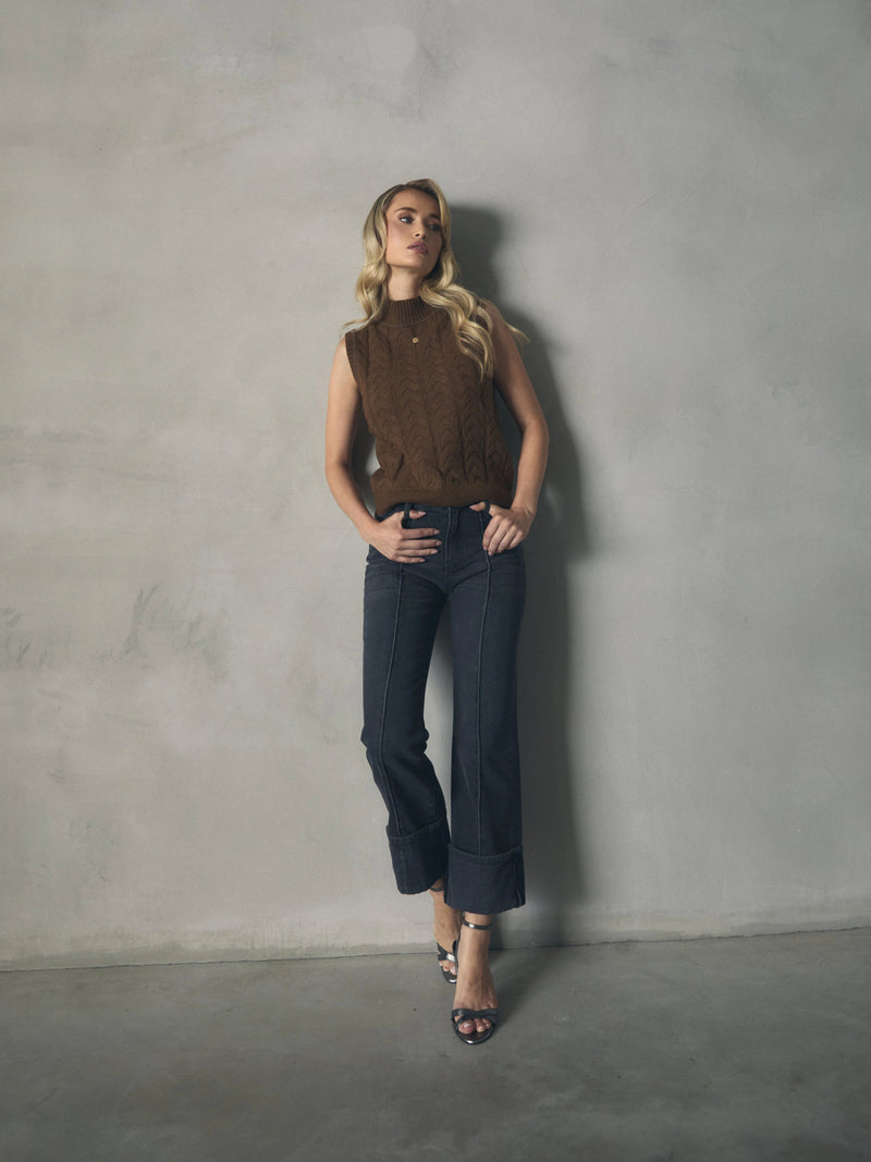 PANTALON DENIM NERVIO DELANTERO