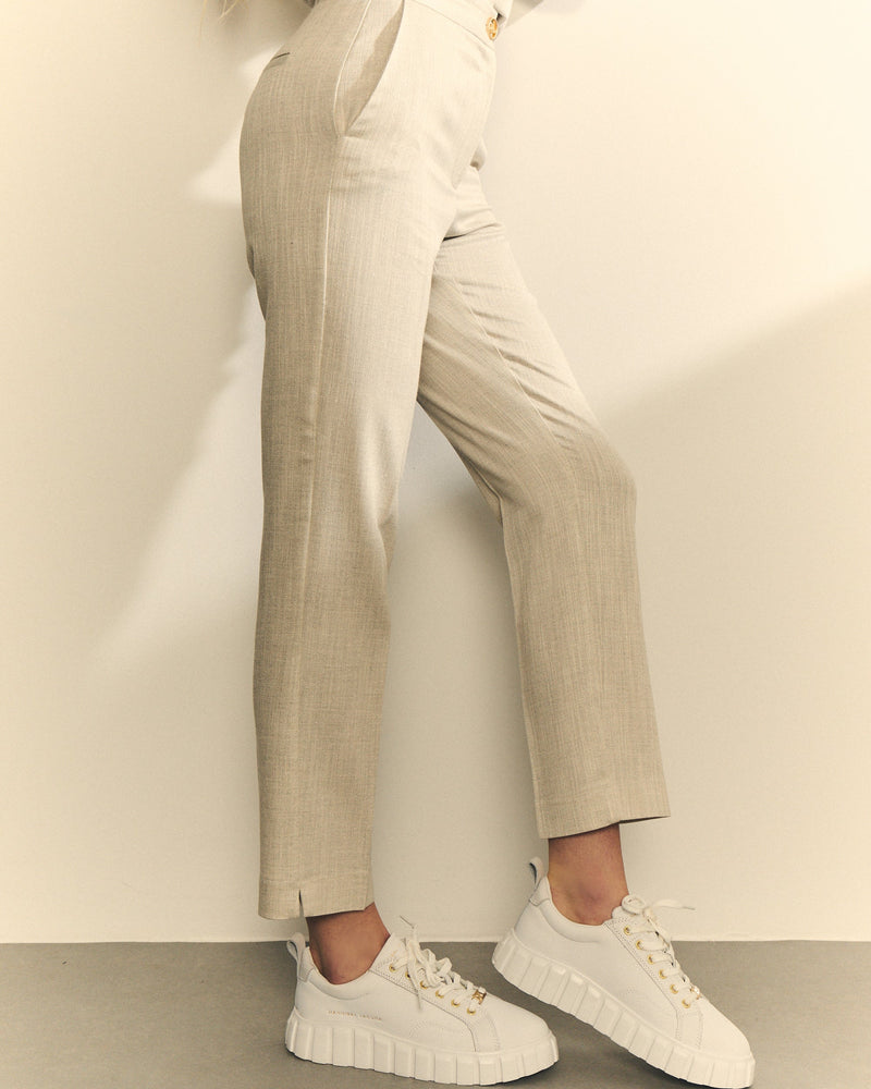 PANTALON VISCOSA BRILLO ORO