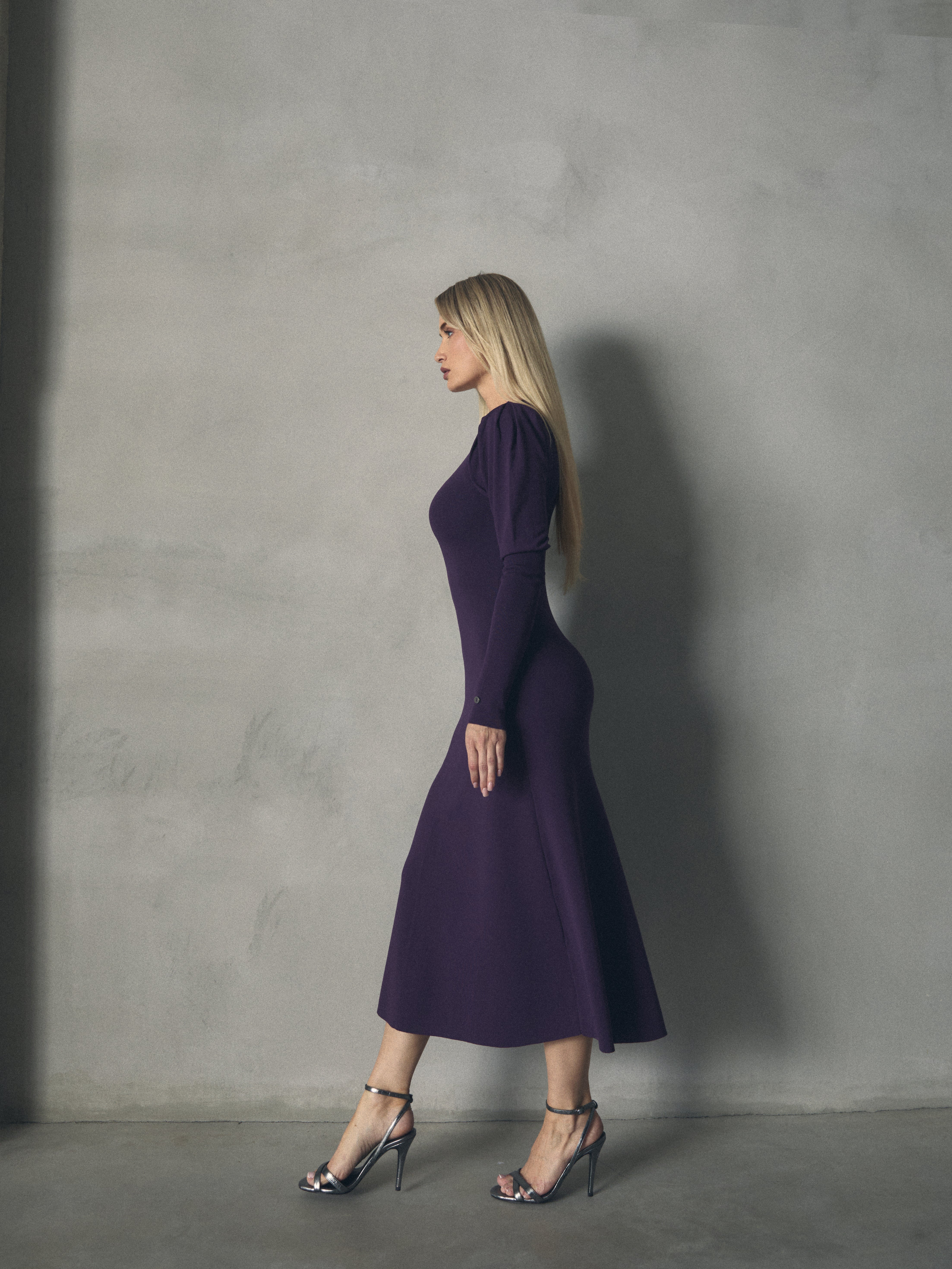 VESTIDO PUNTO MANGA LARGA de mujer Hannibal Laguna Collection