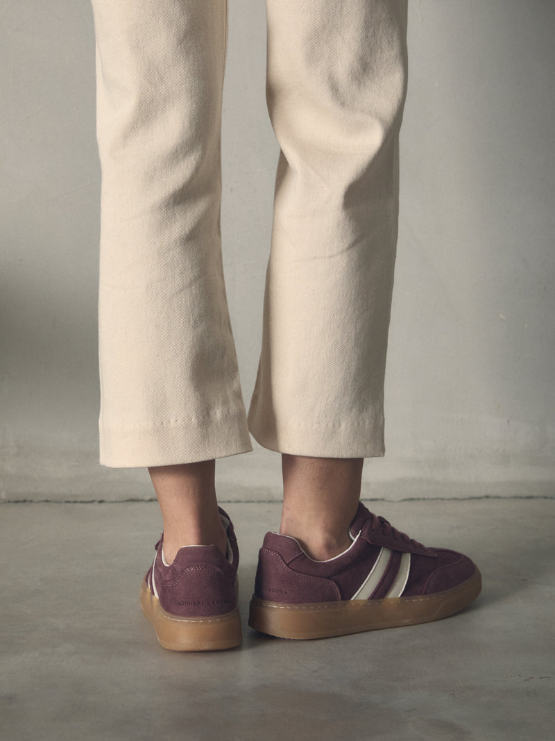 ZAPATILLA PIEL COMBINADA