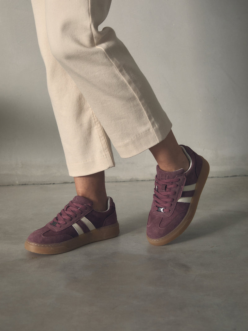 ZAPATILLA PIEL COMBINADA