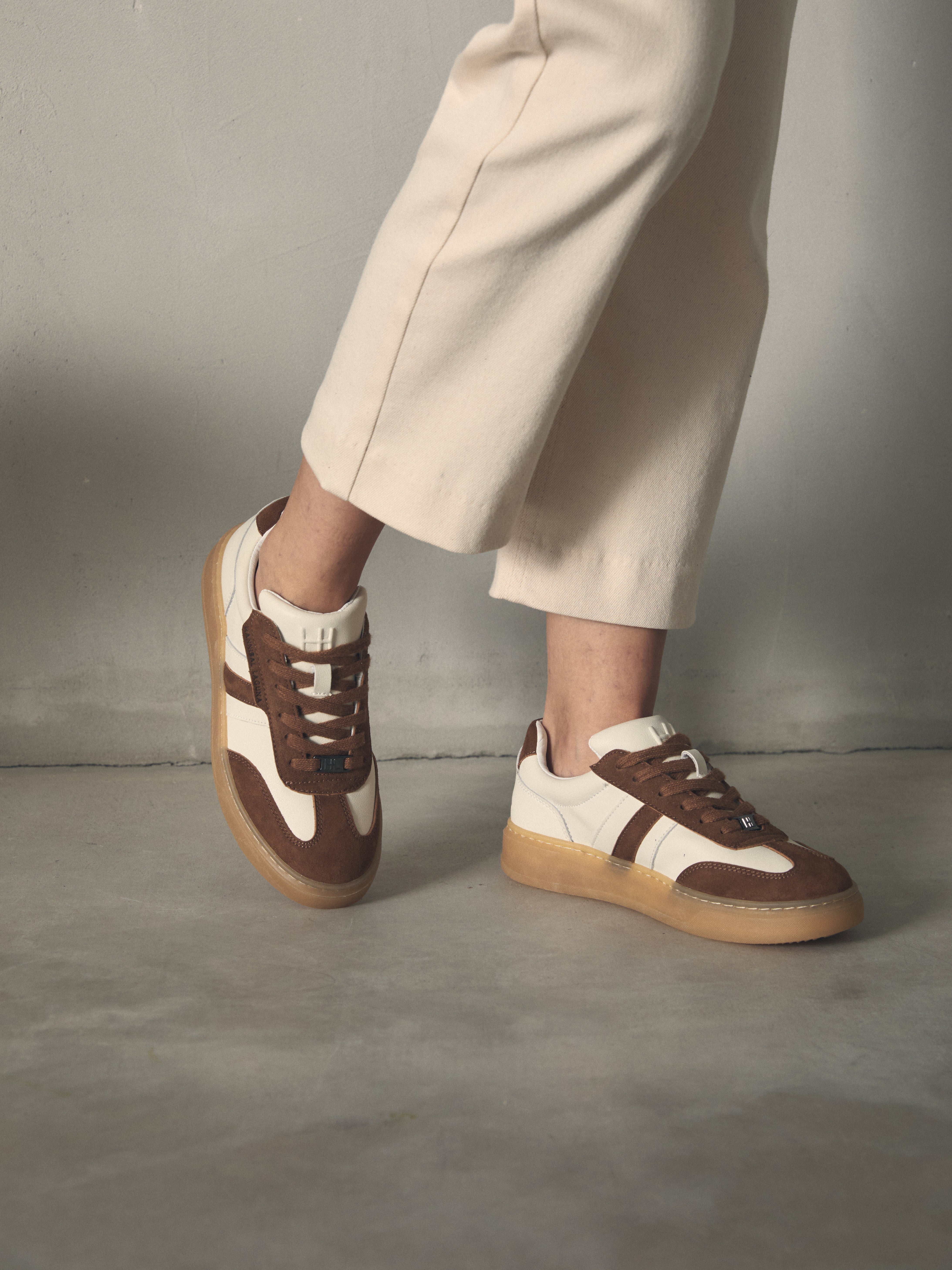 ZAPATILLA PIEL COMBINADA de mujer Hannibal Laguna Collection